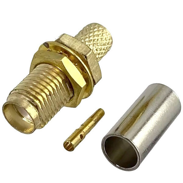 Разъем SMA-KY-4-11T female на кабель LMR240 - № 1 Разъем SMA-KY-4-11T female на кабель LMR240 - № 1