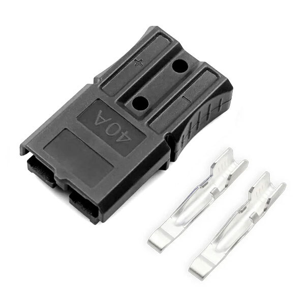 Разъем аккумуляторный AND40A600V BLACK 10-14AWG - № 1 Разъем аккумуляторный AND40A600V BLACK 10-14AWG - № 1