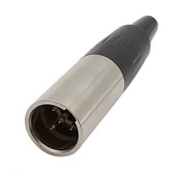 Штекер на кабель mini XLR 4-pin male - № 1 Штекер на кабель mini XLR 4-pin male - № 1