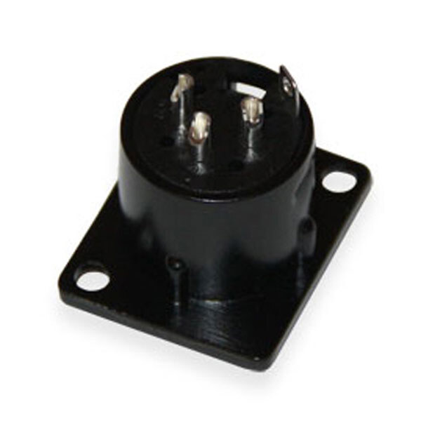 Штекер на корпус XLR HF224B 3-pin male - № 2 Штекер на корпус XLR HF224B 3-pin male - № 2
