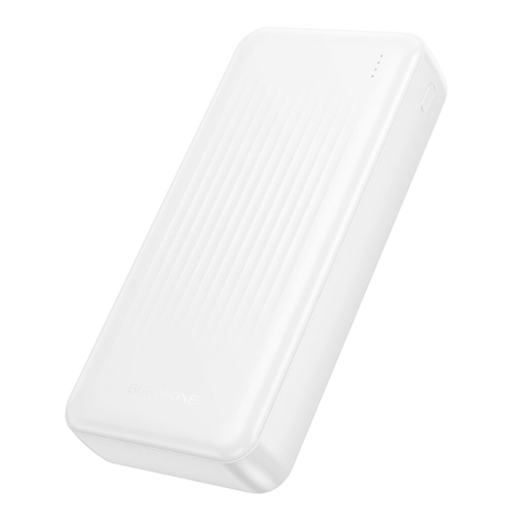 Портативная батарея (Power Bank) Borofone BJ80A Clever, 20000 mAh, Белый - № 2 Портативная батарея (Power Bank) Borofone BJ80A Clever, 20000 mAh, Белый - № 2