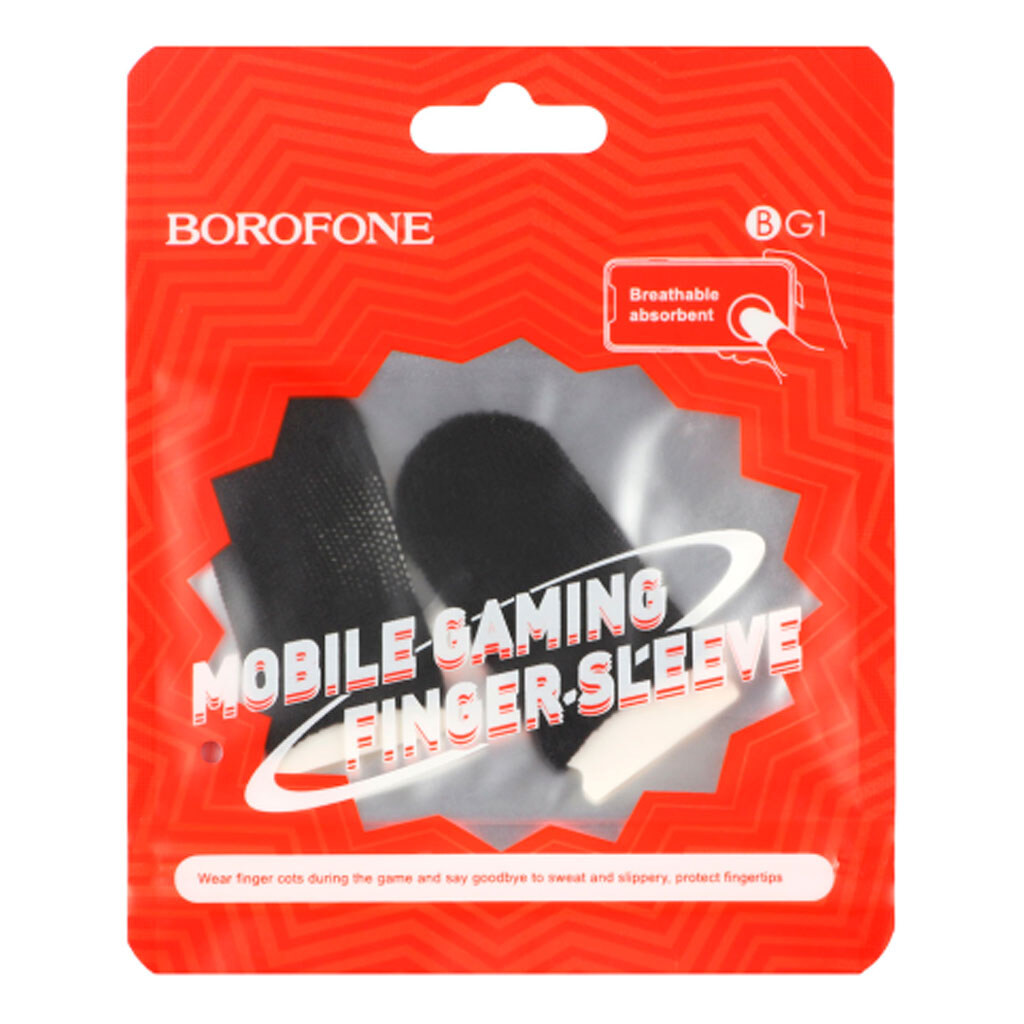 Напальчники Borofone BG1 Finger Cots, Черный - № 2 Напальчники Borofone BG1 Finger Cots, Черный - № 2