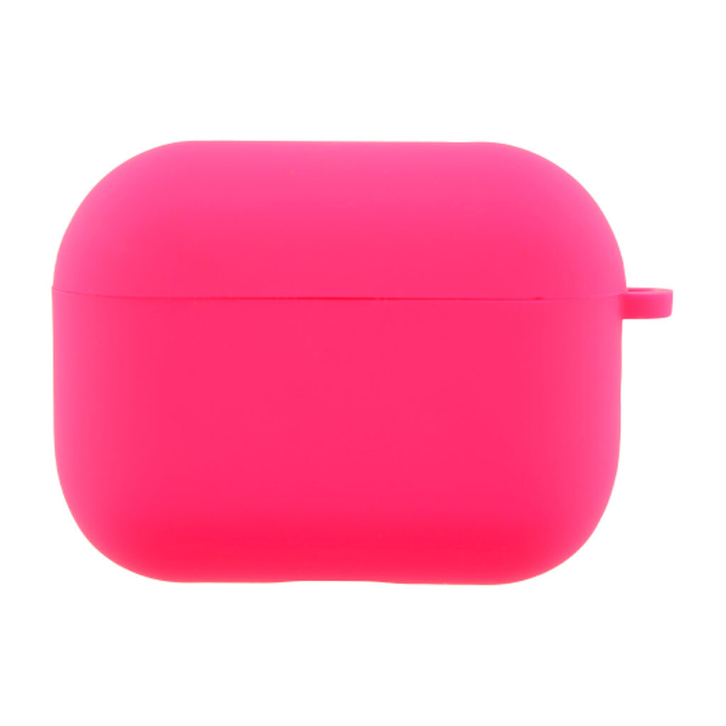 Чехол (накладка) Apple AirPods Pro 3, Silicone Classic Case, Rose Red, Розовый - № 1 Чехол (накладка) Apple AirPods Pro 3, Silicone Classic Case, Rose Red, Розовый - № 1