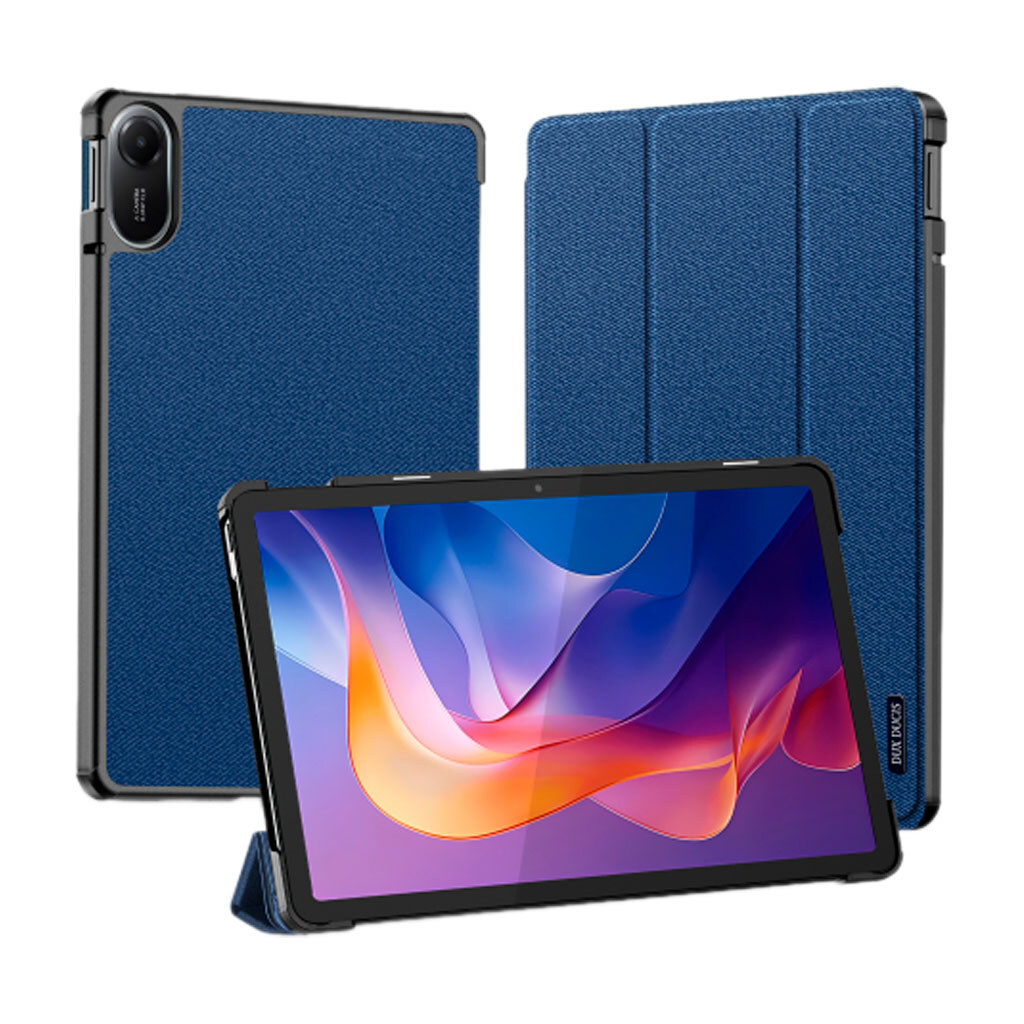 Чохол (книжка) Xiaomi Redmi Pad 2, Dux Ducis Domo, Синій - № 1 Чохол (книжка) Xiaomi Redmi Pad 2, Dux Ducis Domo, Синій - № 1