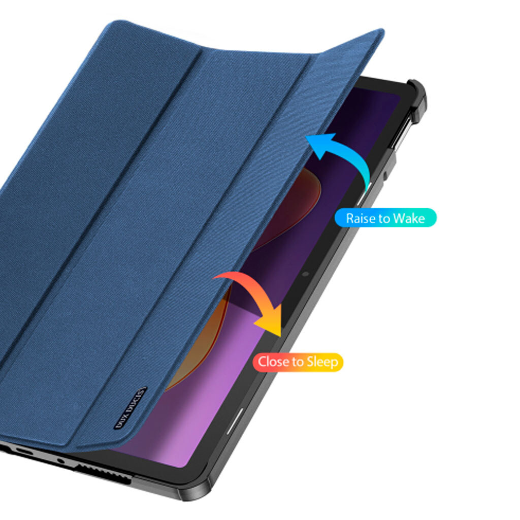 Чохол (книжка) Xiaomi Redmi Pad 2, Dux Ducis Domo, Синій - № 2 Чохол (книжка) Xiaomi Redmi Pad 2, Dux Ducis Domo, Синій - № 2