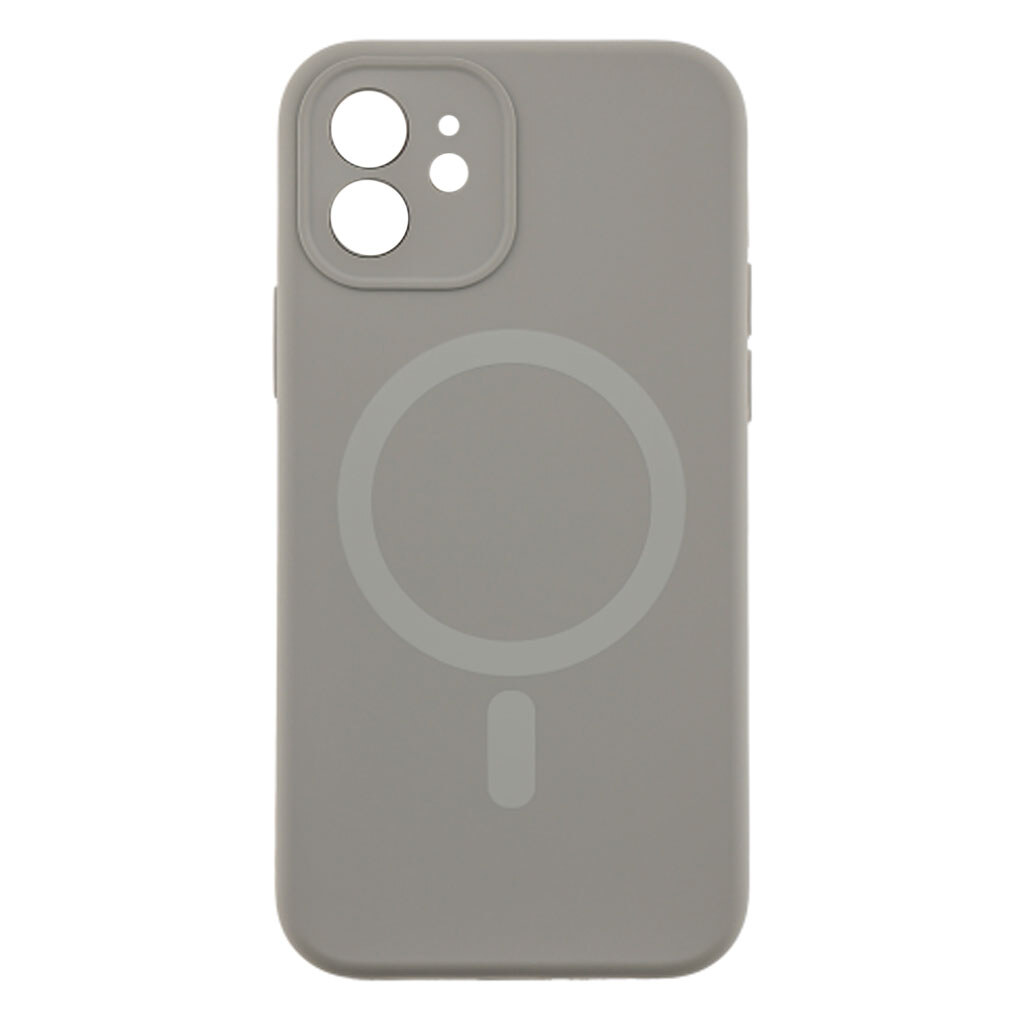 Чехол (накладка) Apple iPhone 12, Glow Full Camera, MagSafe, Titanium Grey, Серый - № 1 Чехол (накладка) Apple iPhone 12, Glow Full Camera, MagSafe, Titanium Grey, Серый - № 1