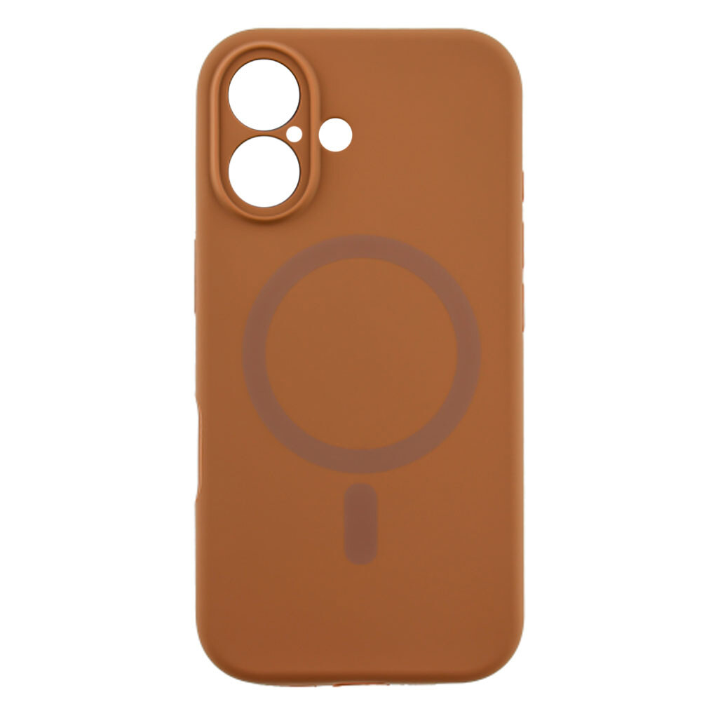 Чехол (накладка) Apple iPhone 16, Glow Full Camera, MagSafe, Коричневый - № 1 Чехол (накладка) Apple iPhone 16, Glow Full Camera, MagSafe, Коричневый - № 1
