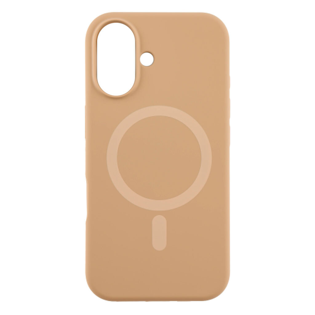 Чехол (накладка) Apple iPhone 16, Glow Classic Case, MagSafe, Desert Gold, Золотой - № 1 Чехол (накладка) Apple iPhone 16, Glow Classic Case, MagSafe, Desert Gold, Золотой - № 1