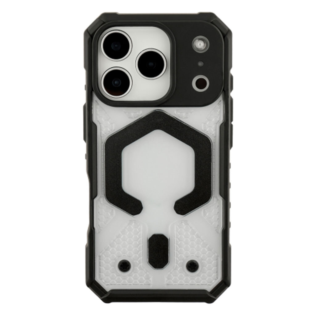 Чехол (накладка) Apple iPhone 17 Pro Max, Pathfinder ArmorHex, MagSafe, Transparent Black, Черный - № 1 Чехол (накладка) Apple iPhone 17 Pro Max, Pathfinder ArmorHex, MagSafe, Transparent Black, Черный - № 1