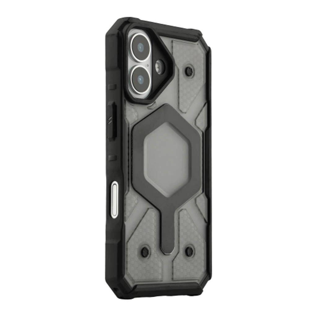 Чехол (накладка) Apple iPhone 17, Pathfinder ArmorHex, MagSafe, Transparent Black, Черный - № 5 Чехол (накладка) Apple iPhone 17, Pathfinder ArmorHex, MagSafe, Transparent Black, Черный - № 5