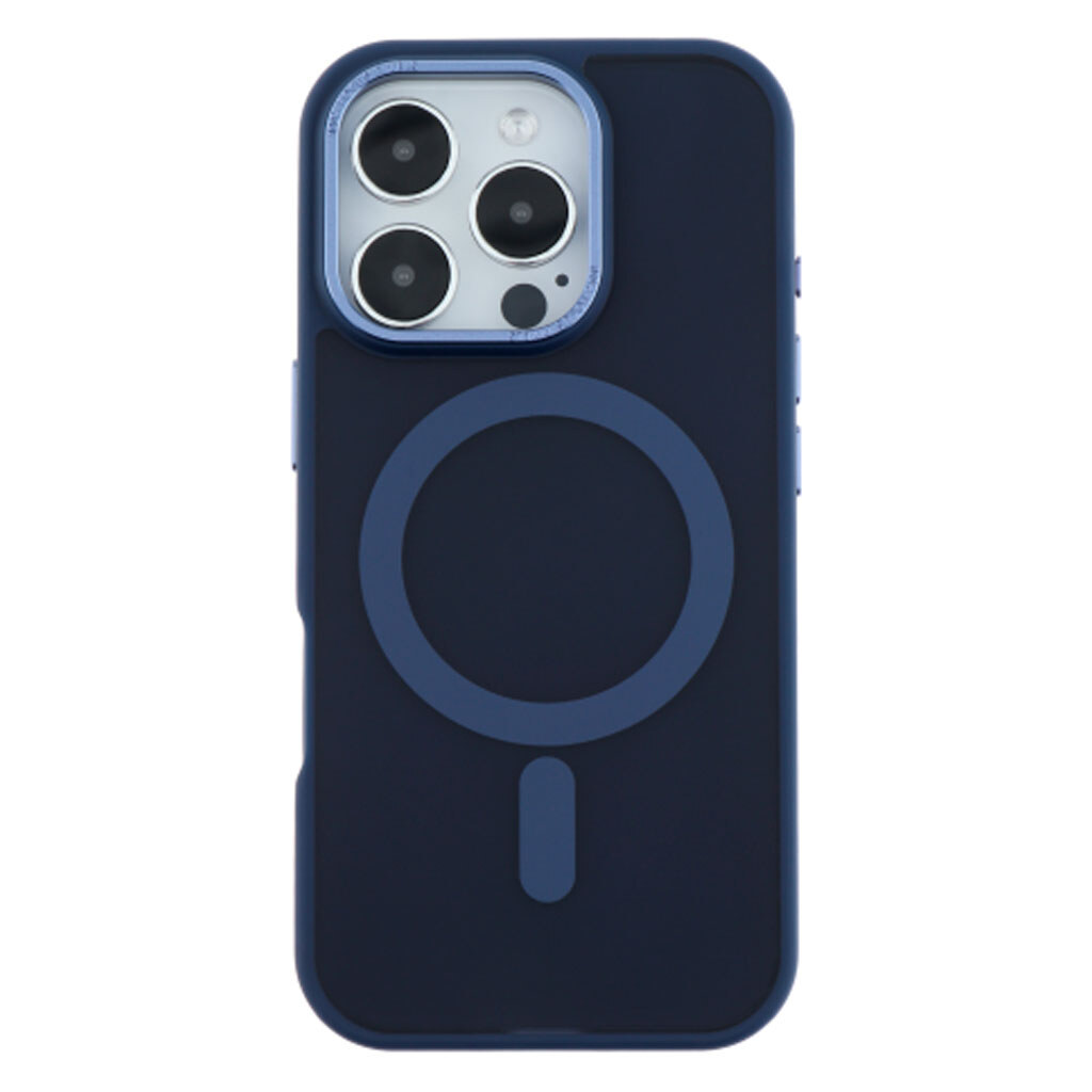 Чехол (накладка) Apple iPhone 15 Pro, Space Color Matte, MagSafe, Dark Blue, Синий - № 1 Чехол (накладка) Apple iPhone 15 Pro, Space Color Matte, MagSafe, Dark Blue, Синий - № 1