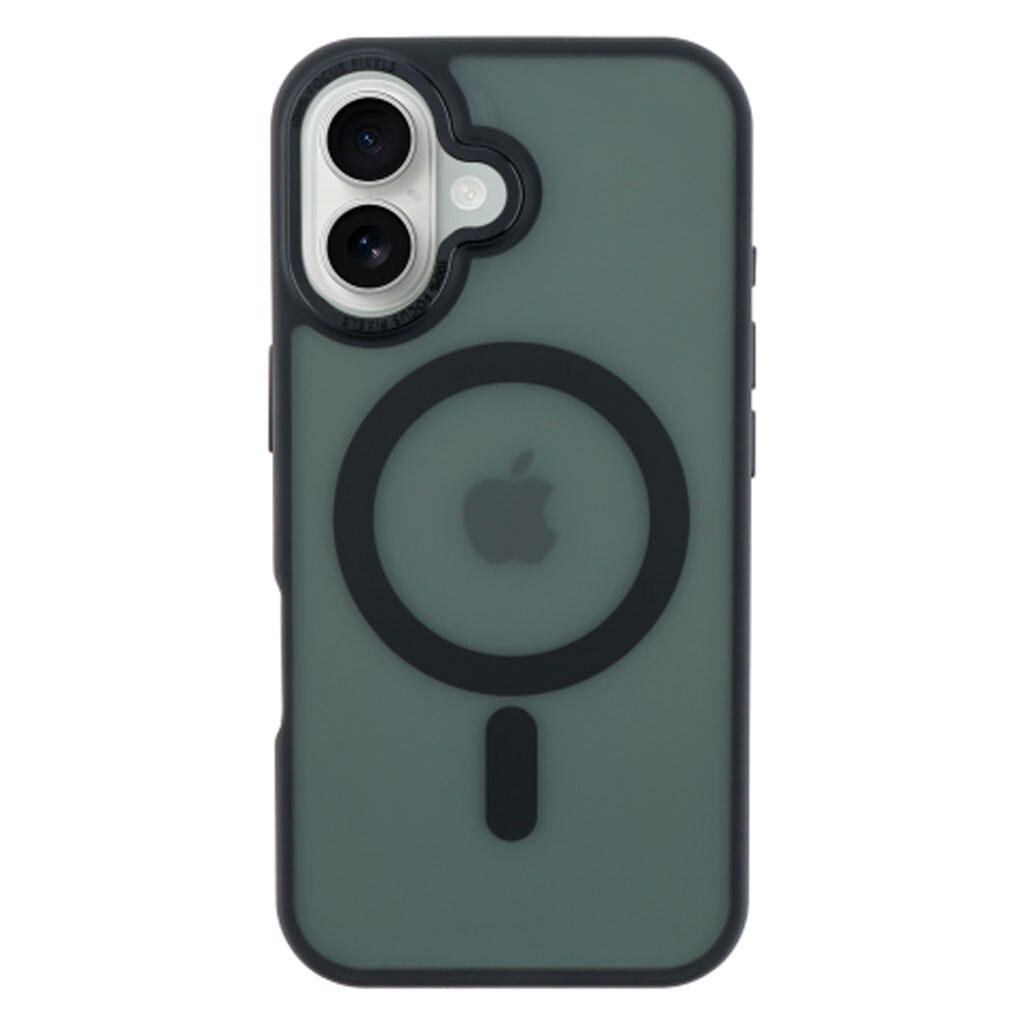 Чехол (накладка) Apple iPhone 17, Space Color Matte, MagSafe, Черный - № 1 Чехол (накладка) Apple iPhone 17, Space Color Matte, MagSafe, Черный - № 1