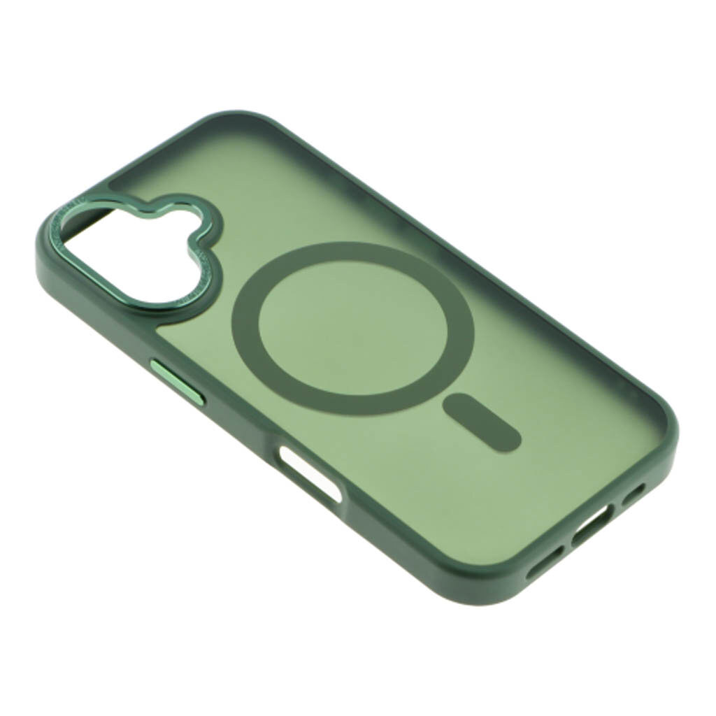 Чехол (накладка) Apple iPhone 17, Space Color Matte, MagSafe, Черный - № 2 Чехол (накладка) Apple iPhone 17, Space Color Matte, MagSafe, Черный - № 2