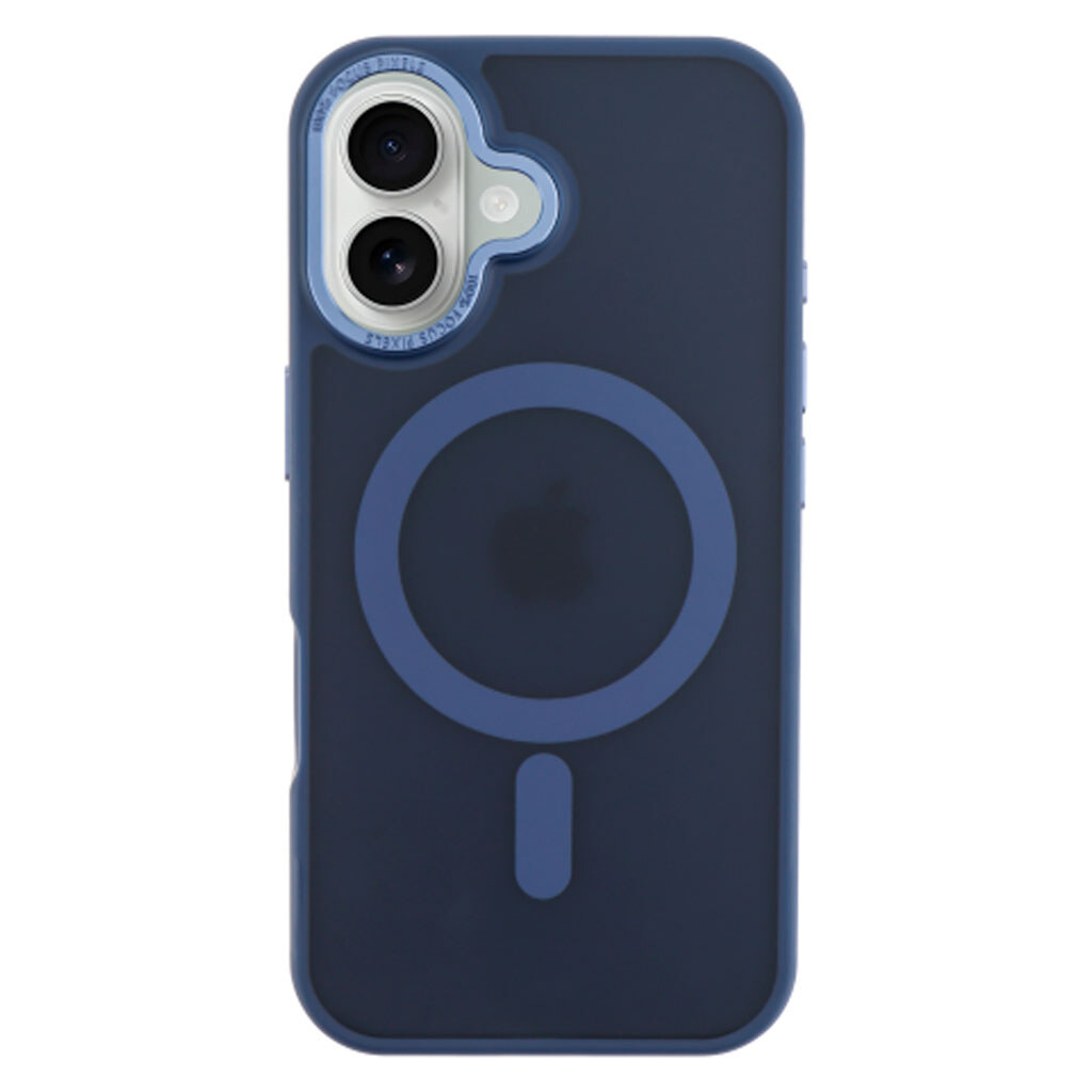 Чехол (накладка) Apple iPhone 17, Space Color Matte, MagSafe, Dark Blue, Синий - № 1 Чехол (накладка) Apple iPhone 17, Space Color Matte, MagSafe, Dark Blue, Синий - № 1