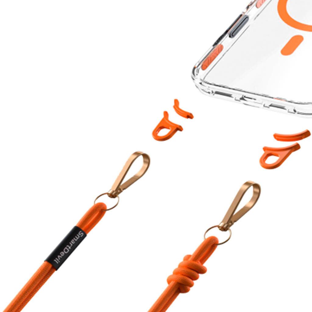 Чехол (накладка) Apple iPhone 17 Pro, Lanyard, MagSafe, Dark Purple, Фиолетовый - № 6 Чехол (накладка) Apple iPhone 17 Pro, Lanyard, MagSafe, Dark Purple, Фиолетовый - № 6