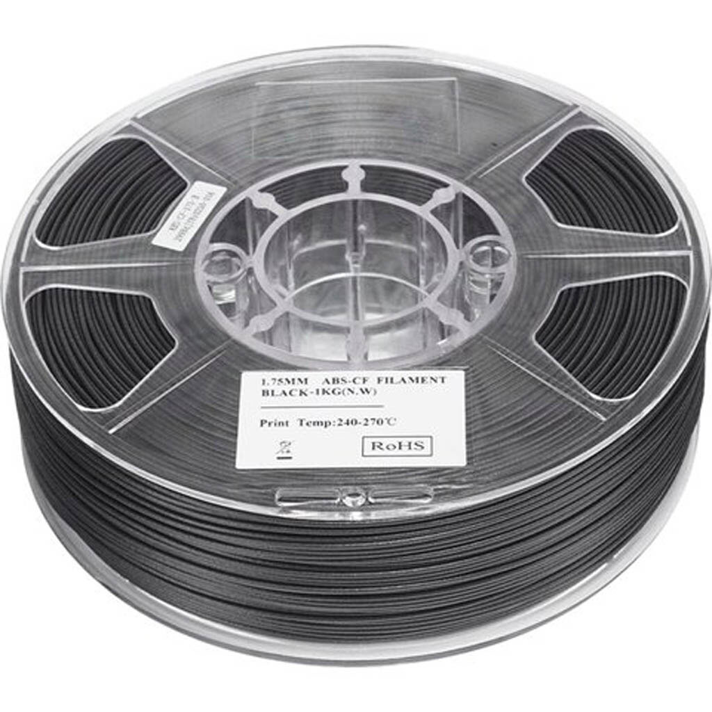 Філамент eSUN ABS-CF, Чорний - № 3 Філамент eSUN ABS-CF, Чорний - № 3