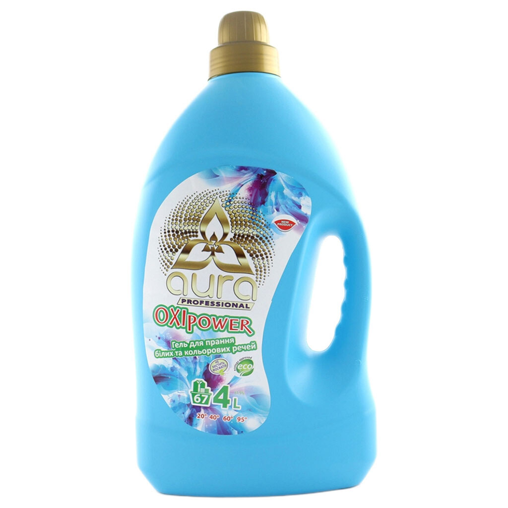 Гель для стирки Aura Рrofessional, 4 л - № 3 Гель для стирки Aura Рrofessional, 4 л - № 3