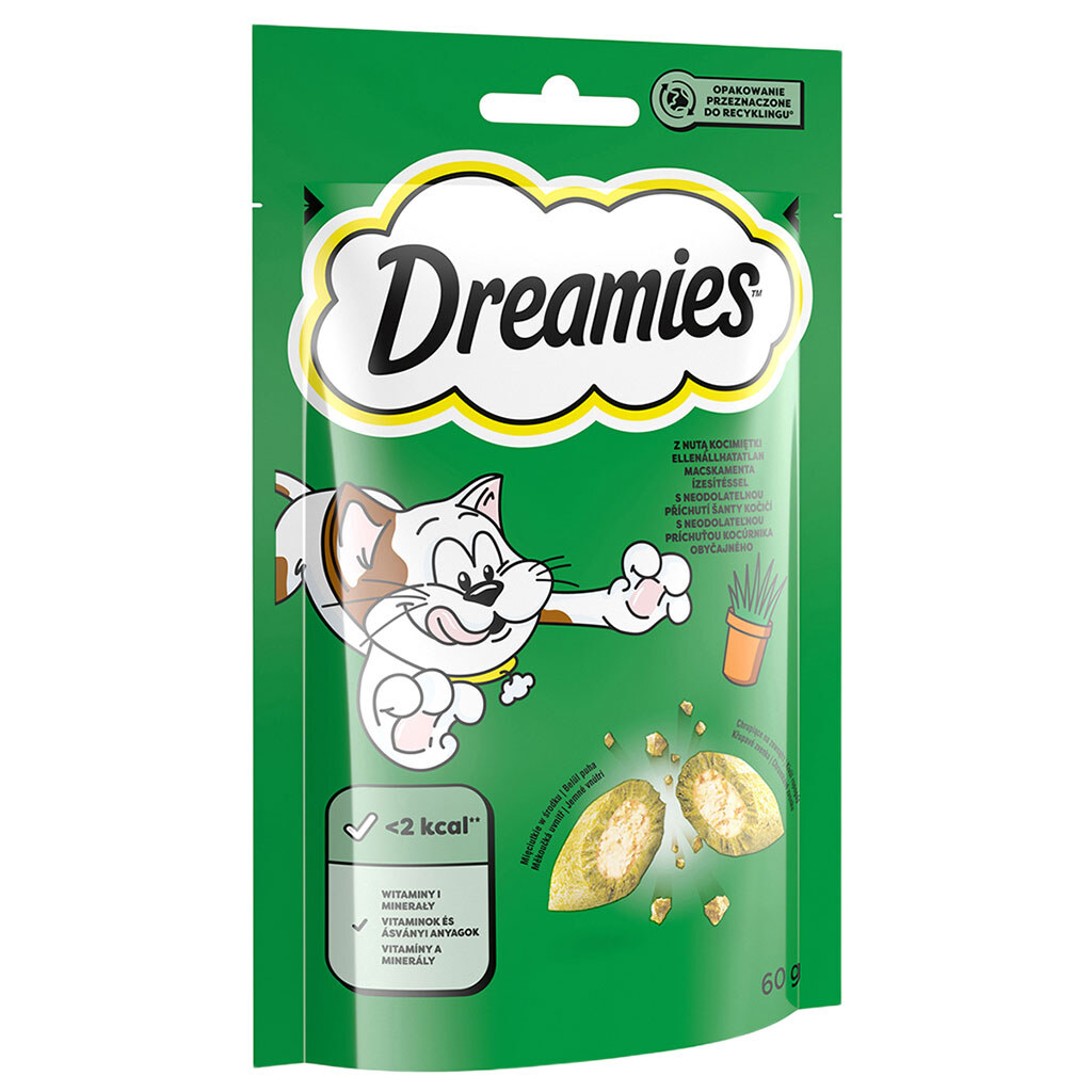 Лакомство для кошек DREAMIES со вкусом кошачьей мяты, 60 г - № 1 Лакомство для кошек DREAMIES со вкусом кошачьей мяты, 60 г - № 1