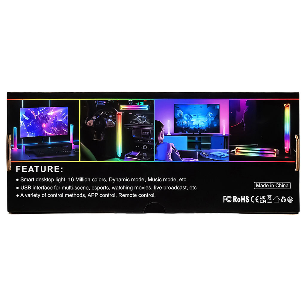 Набір світильників LED USB RGB, 2 шт. - № 16 Набір світильників LED USB RGB, 2 шт. - № 16