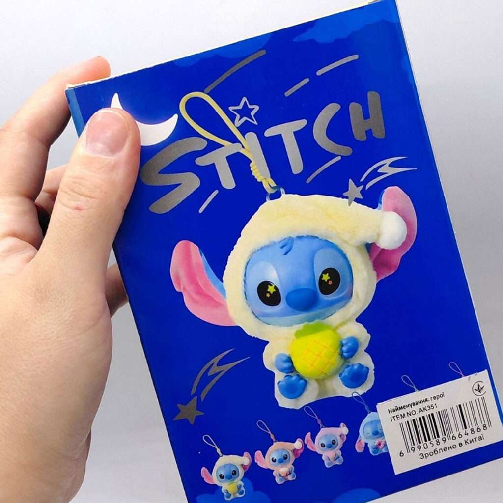 Игрушка-сюрпиз "Стич / Stitch", микс видов, короб. 18x11x8,5см, Mic - № 3 Игрушка-сюрпиз "Стич / Stitch", микс видов, короб. 18x11x8,5см, Mic - № 3