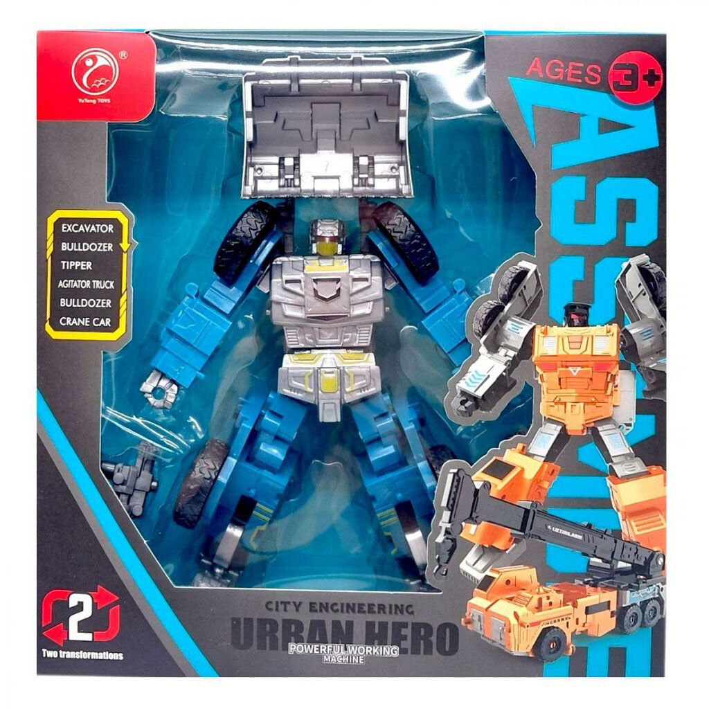 Робот "Urban Hero", будтехніка, YuTeng Toys - № 1 Робот "Urban Hero", будтехніка, YuTeng Toys - № 1