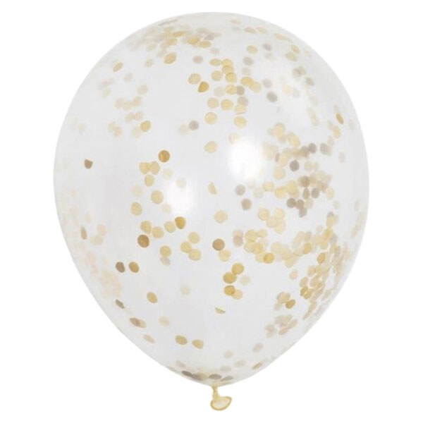 Кульки, 12 дюймові, 30 см, Confftis Balloon 2,8 г, 5шт. у пакеті, 5 кольорів мікс, Mic - № 2 Кульки, 12 дюймові, 30 см, Confftis Balloon 2,8 г, 5шт. у пакеті, 5 кольорів мікс, Mic - № 2