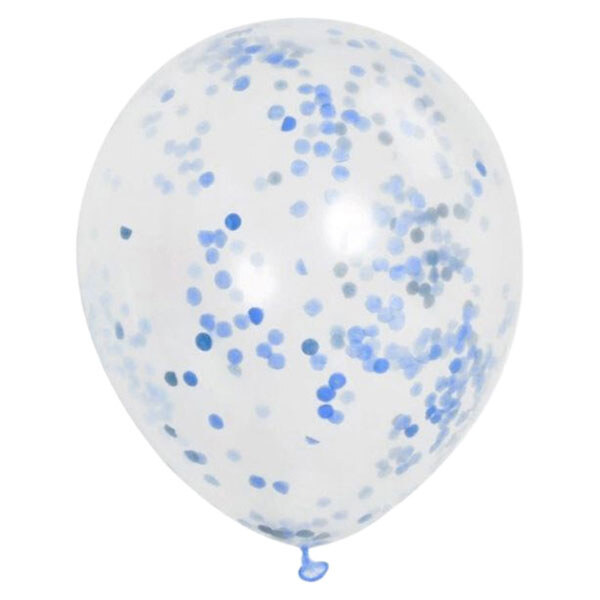 Кульки, 12 дюймові, 30 см, Confftis Balloon 2,8 г, 5шт. у пакеті, 5 кольорів мікс, Mic - № 4 Кульки, 12 дюймові, 30 см, Confftis Balloon 2,8 г, 5шт. у пакеті, 5 кольорів мікс, Mic - № 4