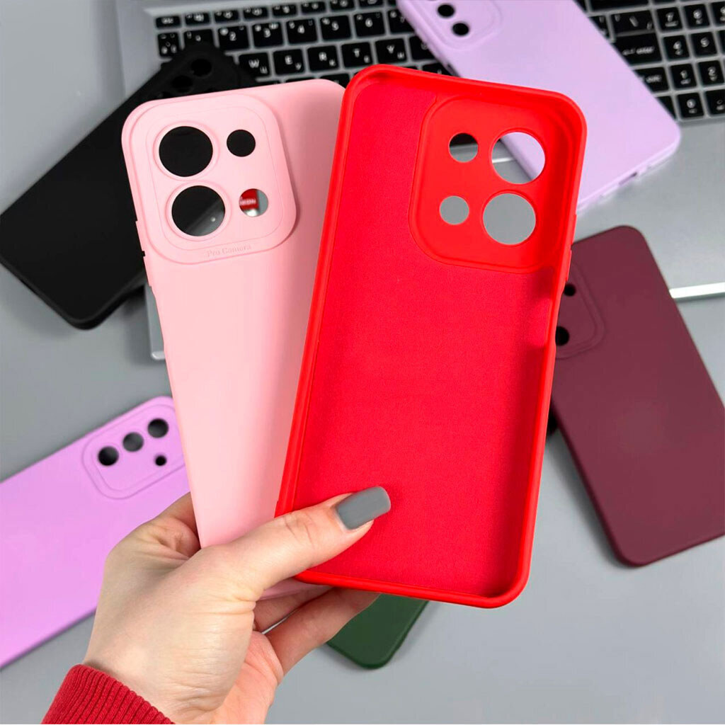 Чехол (накладка) Samsung A355 Galaxy A35 / A356 Galaxy A35 5G, Original Soft Case, Light Blue, Голубой - № 2 Чехол (накладка) Samsung A355 Galaxy A35 / A356 Galaxy A35 5G, Original Soft Case, Light Blue, Голубой - № 2