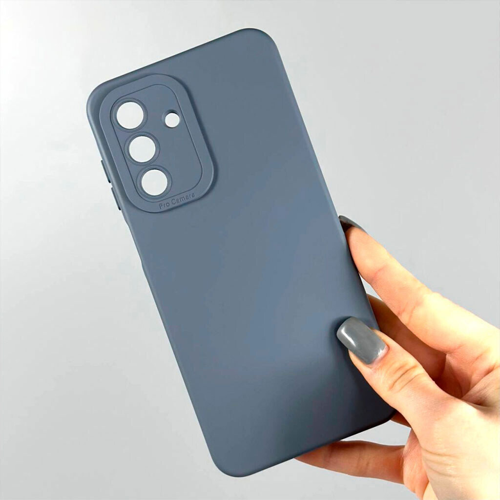 Чехол (накладка) Samsung A355 Galaxy A35 / A356 Galaxy A35 5G, Original Soft Case, Light Blue, Голубой - № 5 Чехол (накладка) Samsung A355 Galaxy A35 / A356 Galaxy A35 5G, Original Soft Case, Light Blue, Голубой - № 5