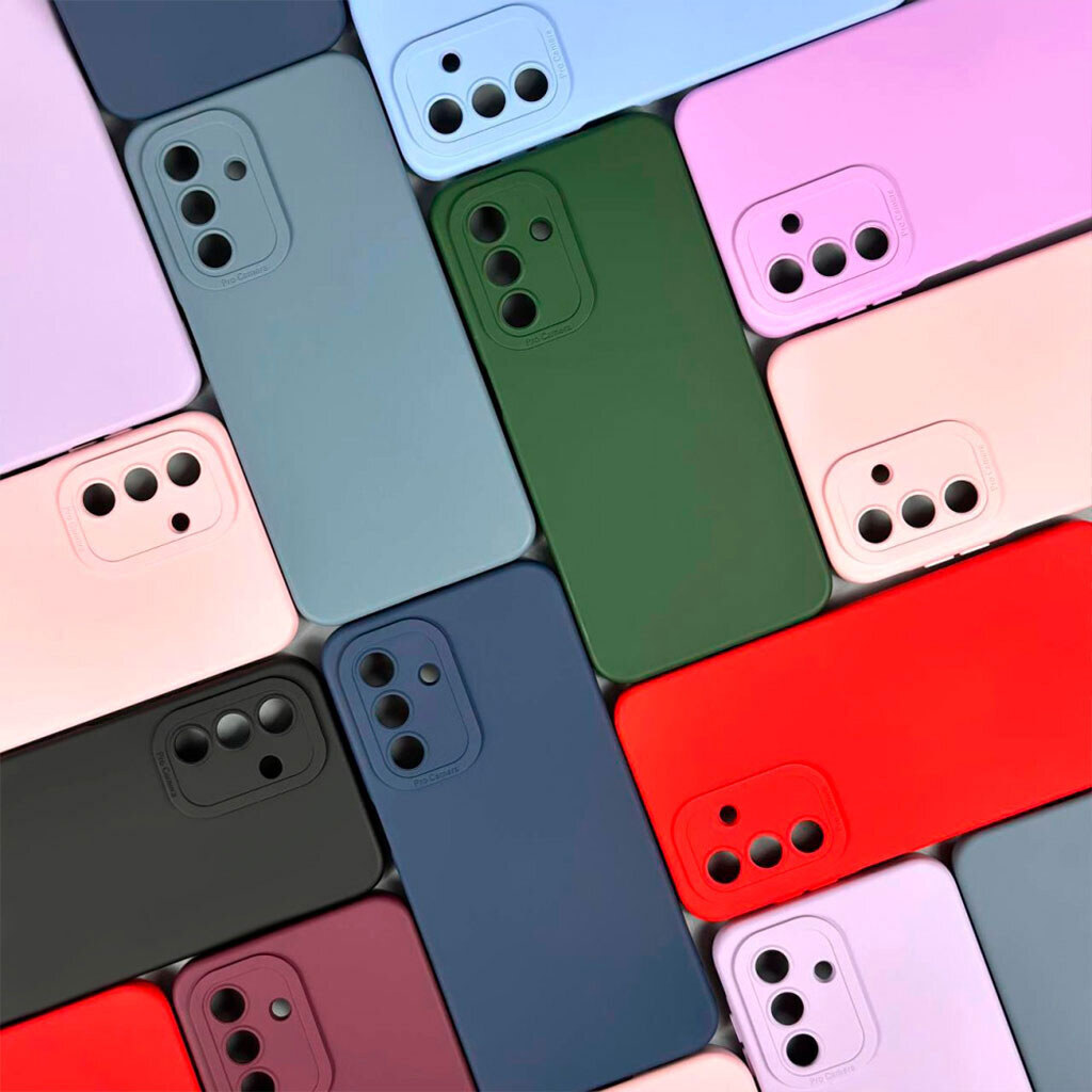 Чехол (накладка) Xiaomi Poco M6 Pro / Redmi Note 13 Pro / Redmi Note 14S, Original Soft Case, Light Blue, Голубой - № 7 Чехол (накладка) Xiaomi Poco M6 Pro / Redmi Note 13 Pro / Redmi Note 14S, Original Soft Case, Light Blue, Голубой - № 7