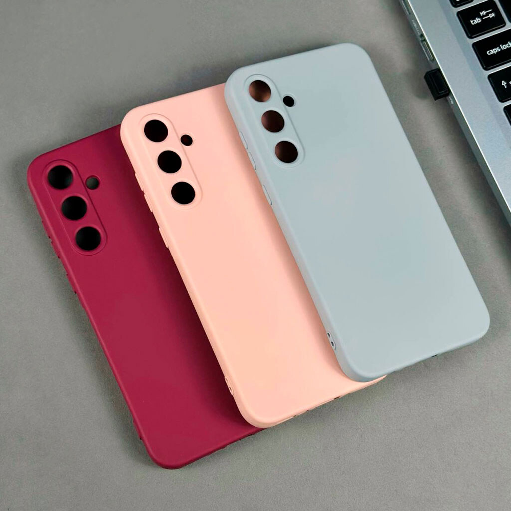 Чохол (накладка) Samsung A175 Galaxy A17 4G, UA Power Matte Thin Case, Sky Blue, Блакитний - № 4 Чохол (накладка) Samsung A175 Galaxy A17 4G, UA Power Matte Thin Case, Sky Blue, Блакитний - № 4