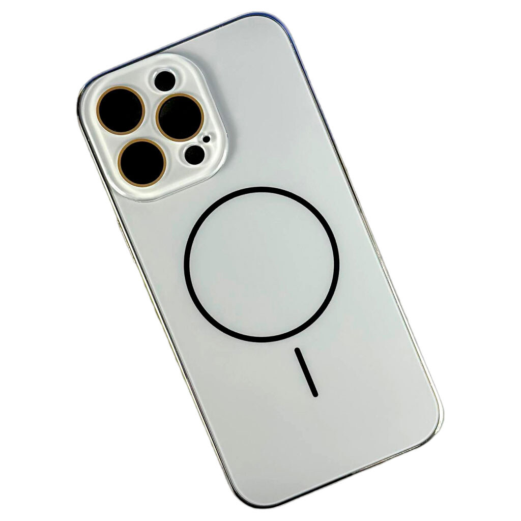 Чохол (накладка) Apple iPhone 14 Pro Max, Matte Soft Touch, MagSafe, Сірий - № 1 Чохол (накладка) Apple iPhone 14 Pro Max, Matte Soft Touch, MagSafe, Сірий - № 1
