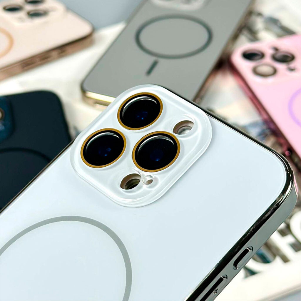 Чохол (накладка) Apple iPhone 14 Pro Max, Matte Soft Touch, MagSafe, Сірий - № 3 Чохол (накладка) Apple iPhone 14 Pro Max, Matte Soft Touch, MagSafe, Сірий - № 3