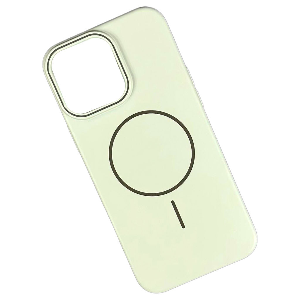 Чохол (накладка) Apple iPhone 15, Air Beats Delicate, MagSafe, Бежевий - № 1 Чохол (накладка) Apple iPhone 15, Air Beats Delicate, MagSafe, Бежевий - № 1