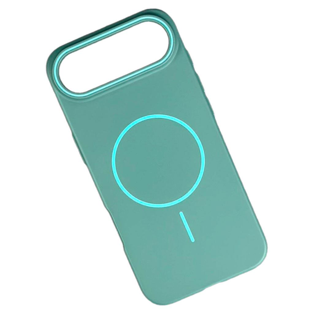 Чехол (накладка) Apple iPhone 17 Air, Air Beats Delicate, MagSafe, Turquoise, Бирюзовый - № 1 Чехол (накладка) Apple iPhone 17 Air, Air Beats Delicate, MagSafe, Turquoise, Бирюзовый - № 1