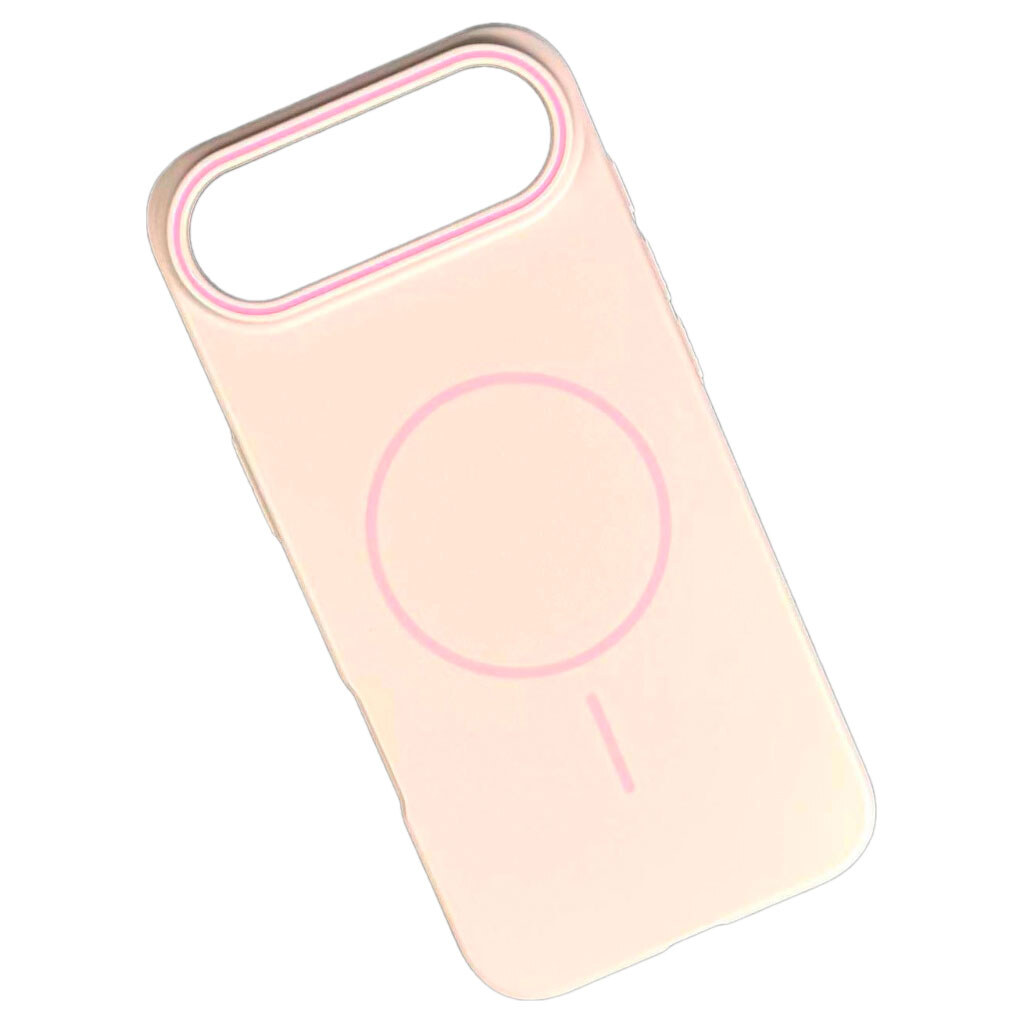 Чехол (накладка) Apple iPhone 17 Air, Air Beats Delicate, MagSafe, Розовый - № 1 Чехол (накладка) Apple iPhone 17 Air, Air Beats Delicate, MagSafe, Розовый - № 1