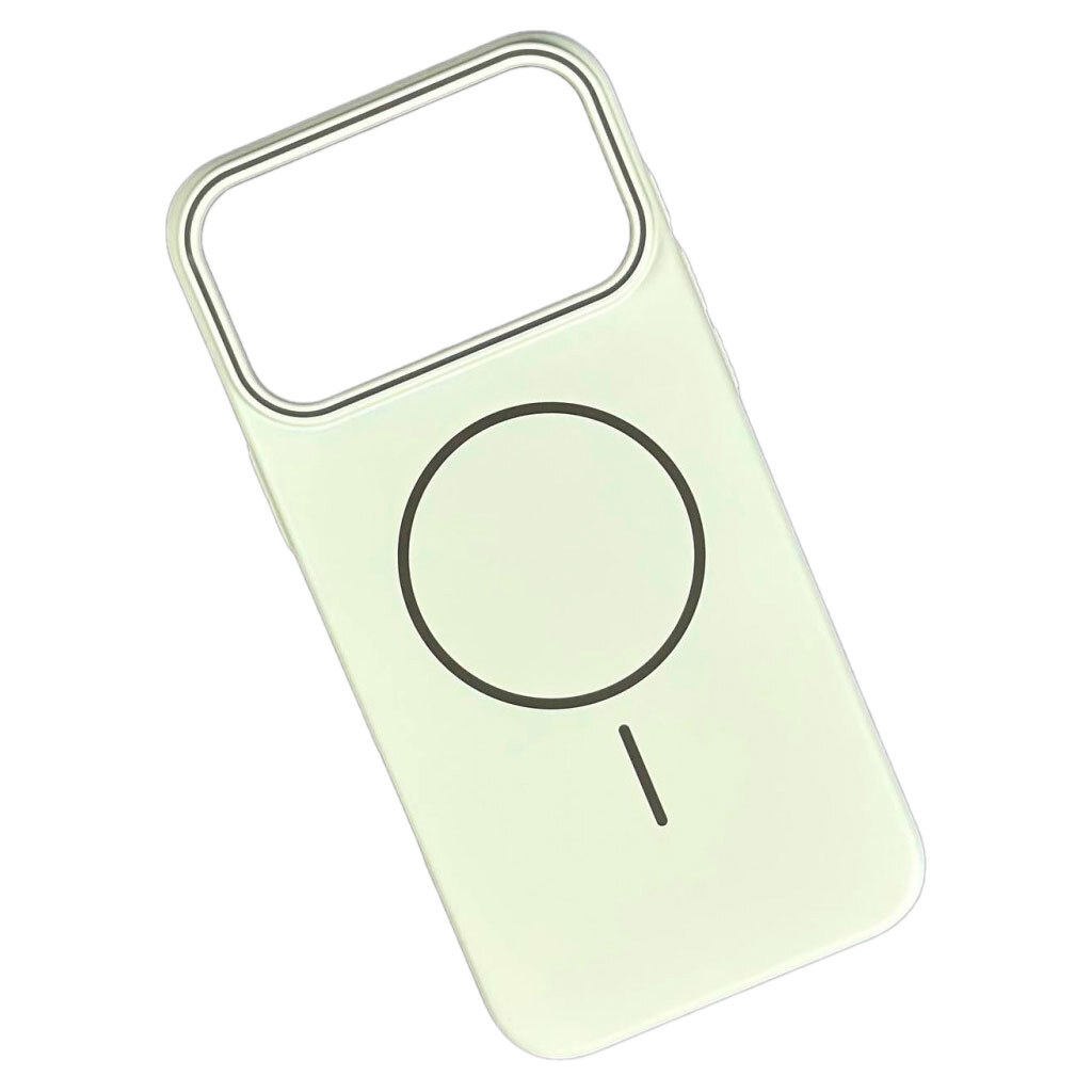 Чехол (накладка) Apple iPhone 17 Pro, Air Beats Delicate, MagSafe, Бежевый - № 1 Чехол (накладка) Apple iPhone 17 Pro, Air Beats Delicate, MagSafe, Бежевый - № 1