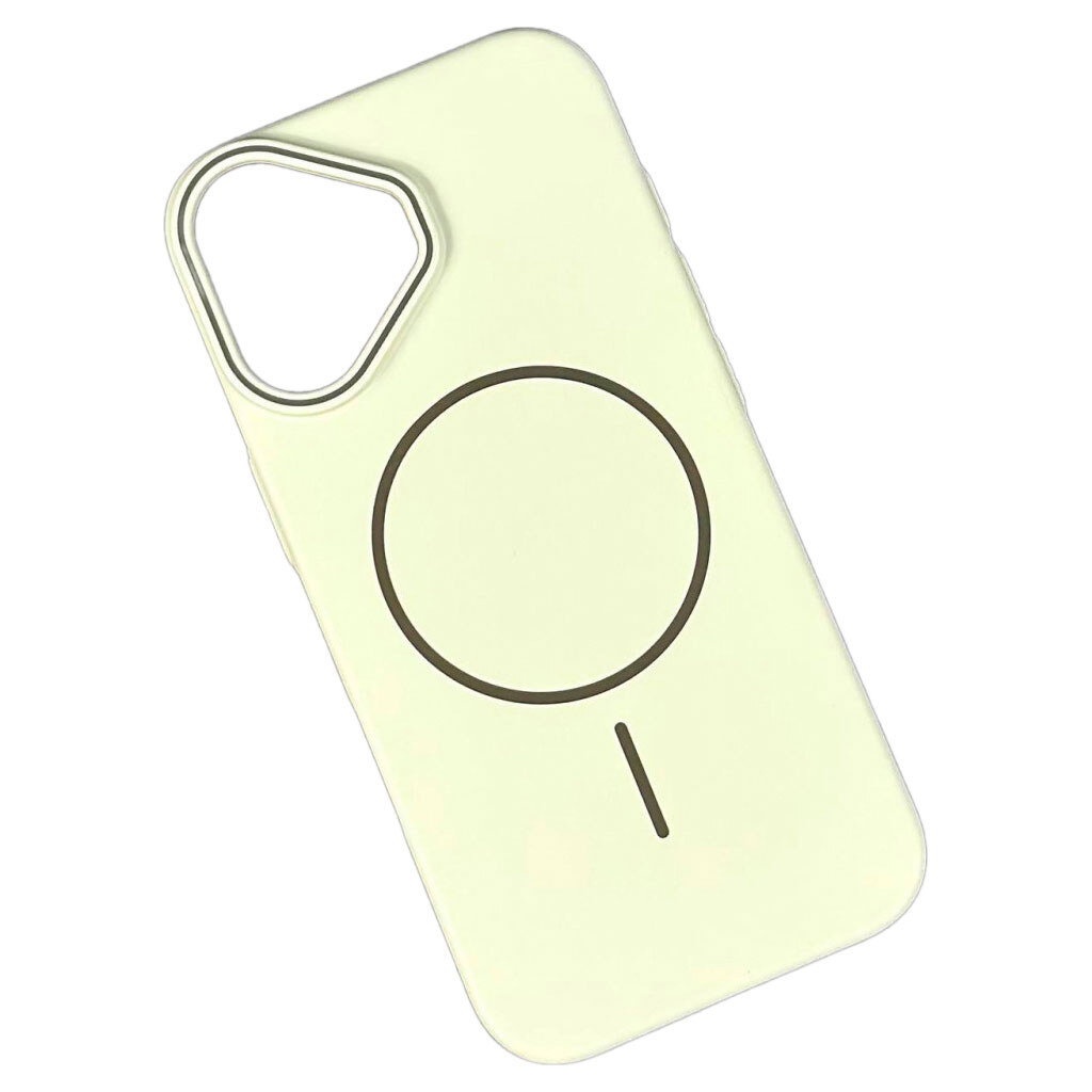 Чохол (накладка) Apple iPhone 17, Air Beats Delicate, MagSafe, Бежевий - № 1 Чохол (накладка) Apple iPhone 17, Air Beats Delicate, MagSafe, Бежевий - № 1