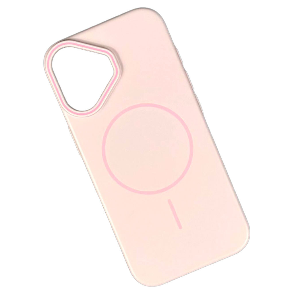 Чохол (накладка) Apple iPhone 17, Air Beats Delicate, MagSafe, Рожевий - № 1 Чохол (накладка) Apple iPhone 17, Air Beats Delicate, MagSafe, Рожевий - № 1