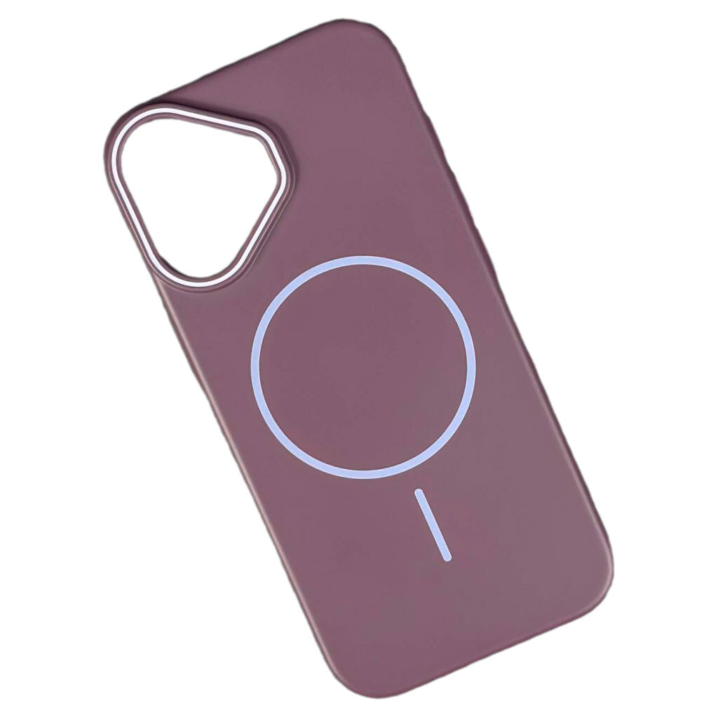 Чохол (накладка) Apple iPhone 17, Air Beats Delicate, Plum, MagSafe, Бордовий - № 1 Чохол (накладка) Apple iPhone 17, Air Beats Delicate, Plum, MagSafe, Бордовий - № 1