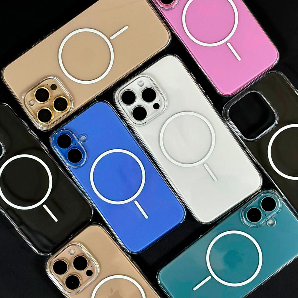Чохол (накладка) Apple iPhone 13 Pro Max, Air Beats Glossy, MagSafe, Прозорий - № 3 Чохол (накладка) Apple iPhone 13 Pro Max, Air Beats Glossy, MagSafe, Прозорий - № 3