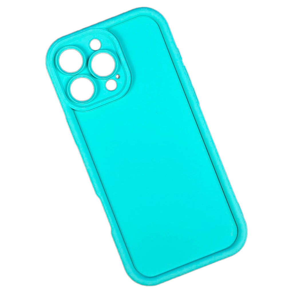Чохол (накладка) Apple iPhone 17 Pro Max, Shock Sides Resistant, Turquoise, Бірюзовий - № 1 Чохол (накладка) Apple iPhone 17 Pro Max, Shock Sides Resistant, Turquoise, Бірюзовий - № 1
