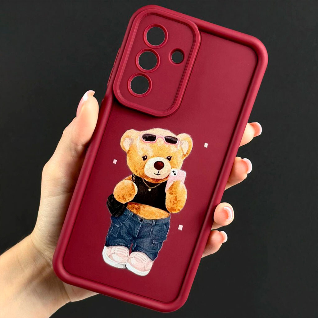 Чохол (накладка) Xiaomi Poco C85 / Redmi 15C, Shock Sides Resistant, Milk & Mocha Bear, Малюнок - № 7 Чохол (накладка) Xiaomi Poco C85 / Redmi 15C, Shock Sides Resistant, Milk & Mocha Bear, Малюнок - № 7