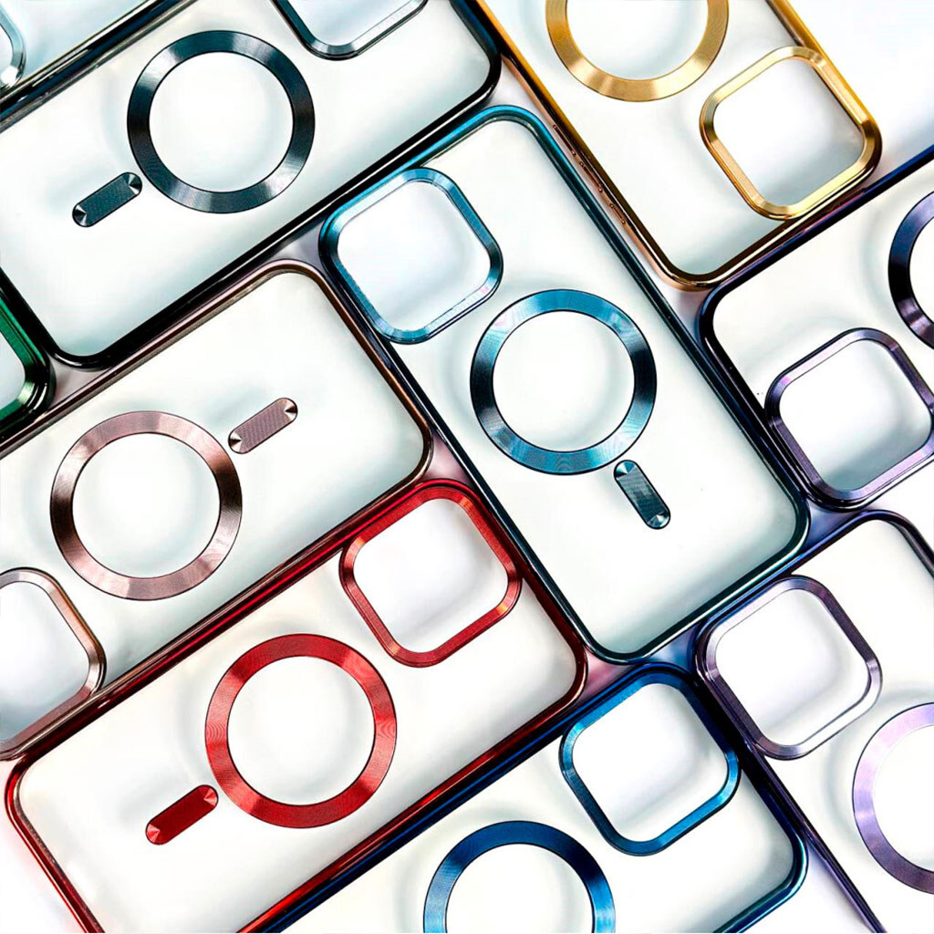 Чехол (накладка) Apple iPhone 16, Cosmic CD Magnetic, MagSafe, Зеленый - № 3 Чехол (накладка) Apple iPhone 16, Cosmic CD Magnetic, MagSafe, Зеленый - № 3