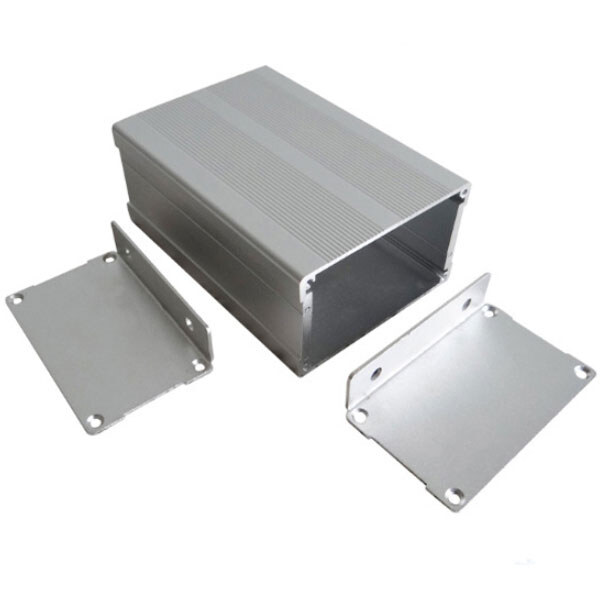 Корпус алюминиевый 100*76*46MM aluminum case SILVER - № 1 Корпус алюминиевый 100*76*46MM aluminum case SILVER - № 1