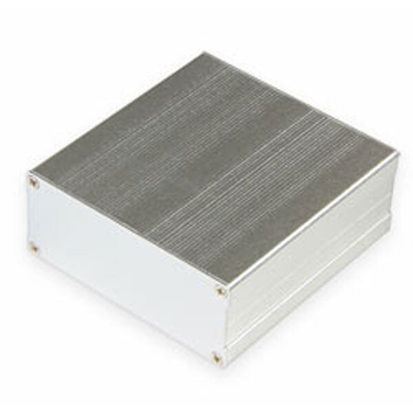 Корпус алюминиевый 120*97*40MM aluminum case SILVER - № 1 Корпус алюминиевый 120*97*40MM aluminum case SILVER - № 1
