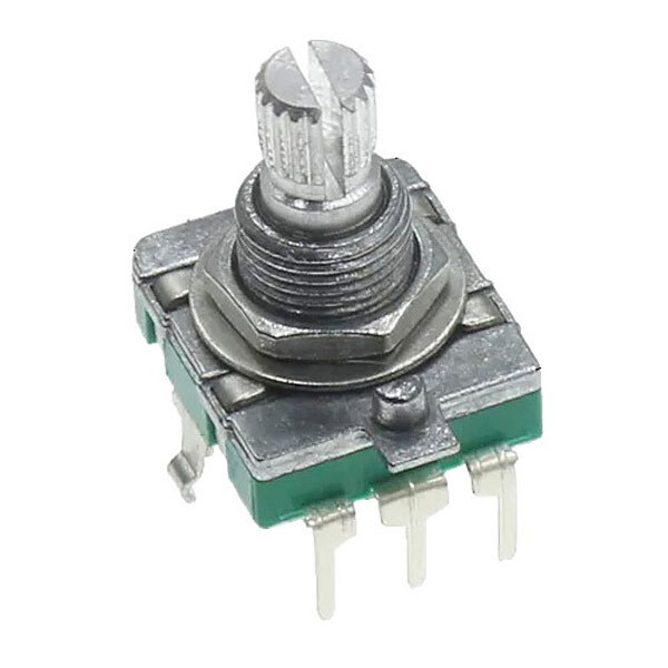 Энкодер серии RE16 (EC16) EC1601J-H01 L=15mm с кнопкой - № 1 Энкодер серии RE16 (EC16) EC1601J-H01 L=15mm с кнопкой - № 1
