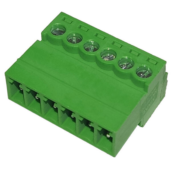 Клеммник разъемный XK15EDGRK-3.5-06P - № 1 Клеммник разъемный XK15EDGRK-3.5-06P - № 1