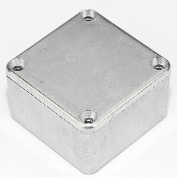 Корпус алюминиевый 1590LB 50.5*50.5*31mm ALUMINUM BOX - № 1 Корпус алюминиевый 1590LB 50.5*50.5*31mm ALUMINUM BOX - № 1