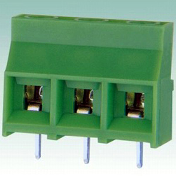 Клеммник винтовой DC950-9.5-03P шаг 9,5мм Зеленый - № 1 Клеммник винтовой DC950-9.5-03P шаг 9,5мм Зеленый - № 1